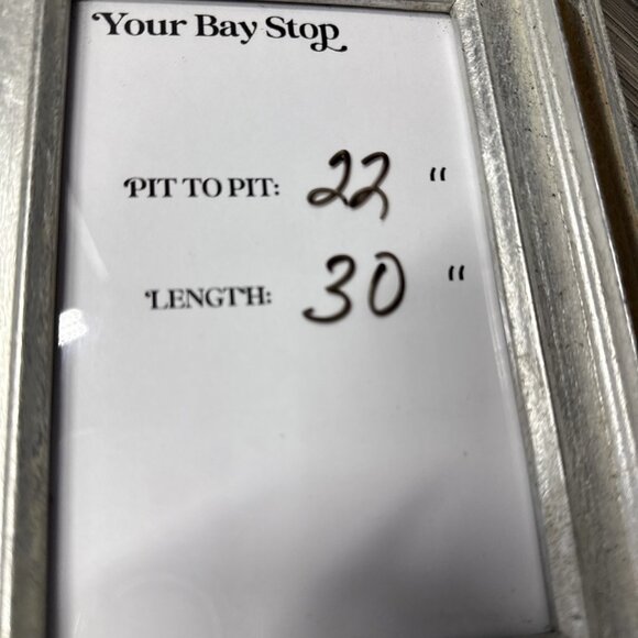 Chicos Women's Tunic Top Size Large Solid Moss Green 3/4 Sleeve Soft Stretch - Picture 7 of 8